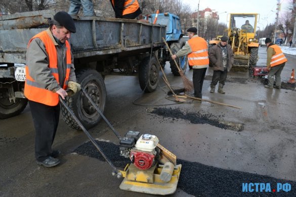 В конце мая в Красногорском районе начнут ремонтировать дороги
